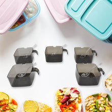 Rotating Spice Jars Vertical Rotatable Seasoning Box 5 Section / Tier With 5 Spoon (1 Set) - dailyneed.life