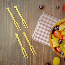 Plastic Fruit Forks Cake Dessert Forks Mini Forks (50 Pcs Set) - dailyneed.life