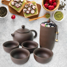 Portable Kung Fu Tea set with a portable travel bag (set of 6pcs) - dailyneed.life