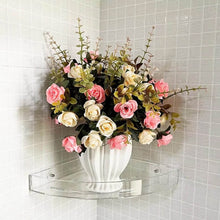 Bathroom Plastic Corner Shelf Rack Set for Wall Number of Shelves (3 Pcs Set) - dailyneed.life