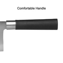 Stainless Steel Chef Damascus Cleaver Vegetable Knife with Plastic Handle & Cover, Multipurpose Use for Kitchen or Restaurant (12 Inch) - dailyneed.life