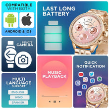 Gen 9 Diamond Strap Latest Smartwatch HD Display 2 Straps (1 Set) - dailyneed.life