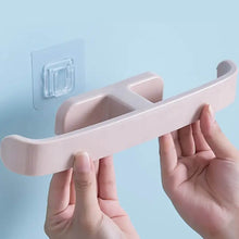 Bathroom Towel Slipper Hanging Rack Self Adhesive Wall Mounted (1 Pc) - dailyneed.life