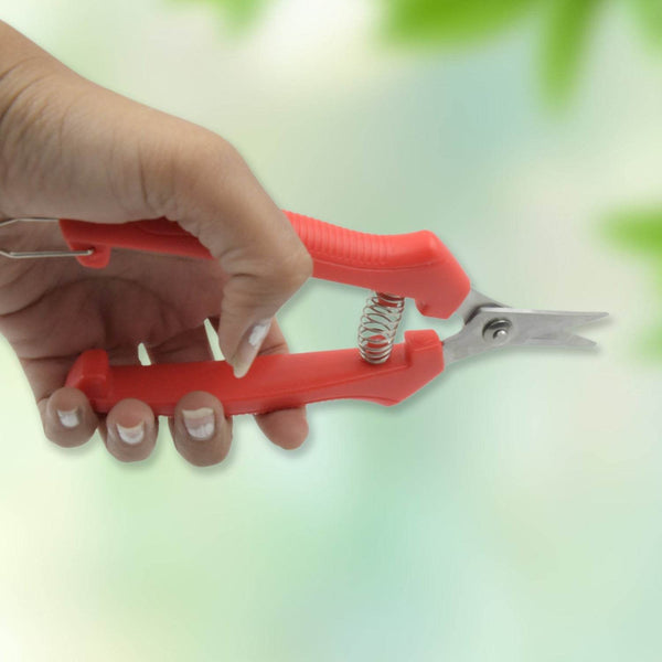 Heavy Duty Stainless Steel Cutter, Non‑slip Trimming Scissors Durable Not Easy To Wear for Gardening Pruning Of Fruit Trees Flowers and Plants (With Plastic Packing) - dailyneed.life