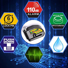 Alarm Disc Lock Motorbike Anti-Theft Disc Brake Lock (1 Pc / With 2 Key) - dailyneed.life