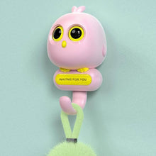 Self Adhesive Wall Hooks Eye Catching Cute Bird Hook, Automatic Open Close Eyes Creative wall Hook (1 Pc) - dailyneed.life