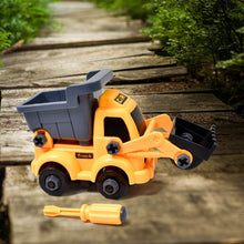 Engineering Vehicles Nut Assembly Toy – DIY Vehicle Model Set for Kids, Simulation Car Construction Toy (2 Pc Set) - dailyneed.life