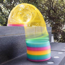 Rainbow Slinky Spring Toy – Compact, Portable Fun Toy for Kids & Adults, Great for Birthdays (1 Pc) - dailyneed.life