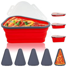 Reusable Expandable Pizza Storage Container with 5 Microwavable Trays – Adjustable for Home & Outdoor Use - dailyneed.life