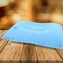 Comfortable Inflating Travel Pillow (34×21 Cm / 1 Pc / Mix Color) - dailyneed.life