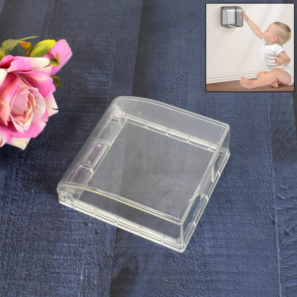 Weatherproof Outlet Cover Outdoor Plug and Receptacle Protector for Bathroom Clear (1 pc) - dailyneed.life