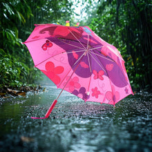 3D Kids Umbrella with Cartoon Print – Cute Waterproof Rain Umbrella (1 Pc) - dailyneed.life