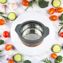 Casserole Box for Food Searving Inner Steel Insulated Casserole Hot Pot Flowers Printed Chapati Box for Roti Kitchen (Approx 2500 ml) - dailyneed.life