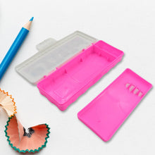 Multipurpose Compass Box, Plastic Double Deck Pencil Case with 2 Compartments, Supplies Utility Box Storage Organizer, Pencil Box for School, Cartoon Printed Pencil Case for Kids, Birthday Gift for Girls & Boys - dailyneed.life