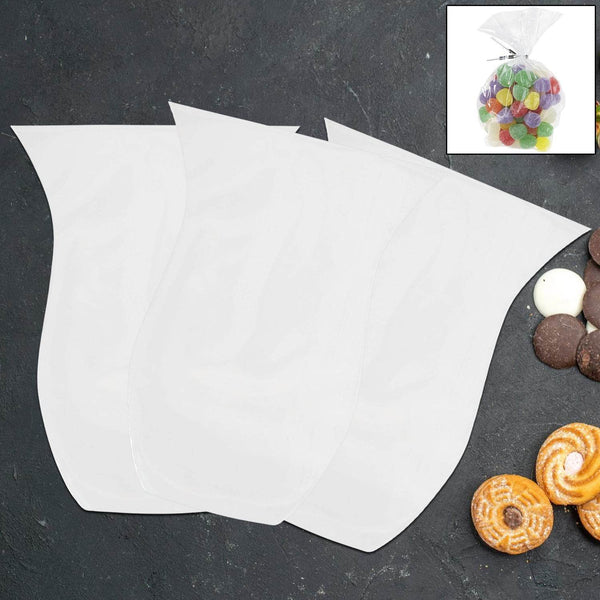 Clear Cookie Bags, Gift Bag Clear Flat Treat Bags (50 Pc Set) - dailyneed.life