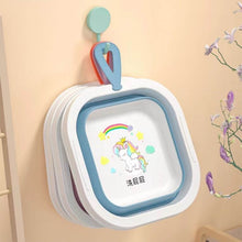 Space-Saving Foldable Baby Wash Basin, Lightweight & Easy to Clean for Home (28×28 Cm) - dailyneed.life