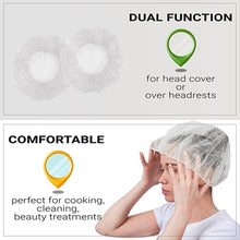 Large Disposable Waterproof Shower Caps – 12 Pack for Women, Travel, Hotel, Spa, Salon - dailyneed.life