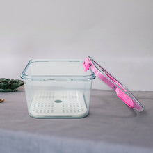 High Quality Plastic Food Storage Container Clear Washable Refrigerator Food Box Food Container Fruit Box Container with Lid (1400 ML) - dailyneed.life