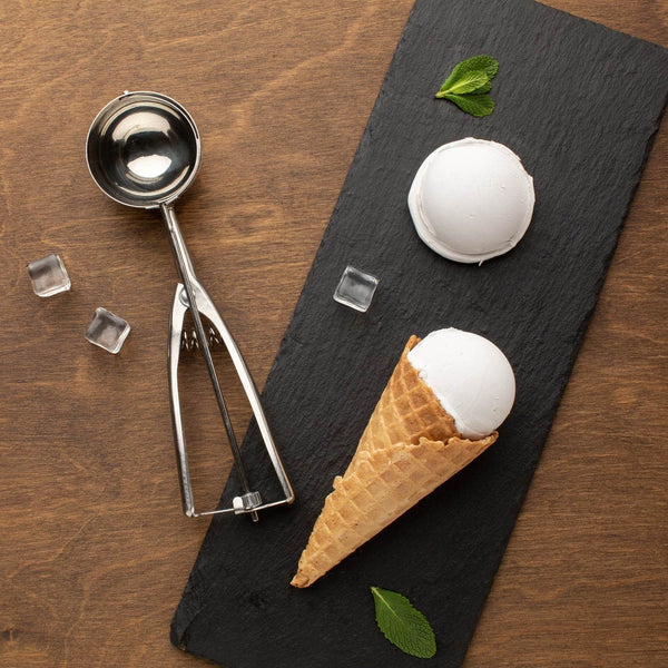 Stainless Steel Premium Quality Ice Cream Serving Spoon Scooper with Trigger Release - dailyneed.life