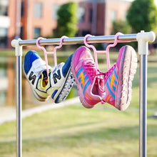 Multi-Function Drying Rack & Shoe Organizer – Hanging Storage Shelf for Wardrobe & Closet, Shoe Stand & Holder (2 Pc Set) - dailyneed.life