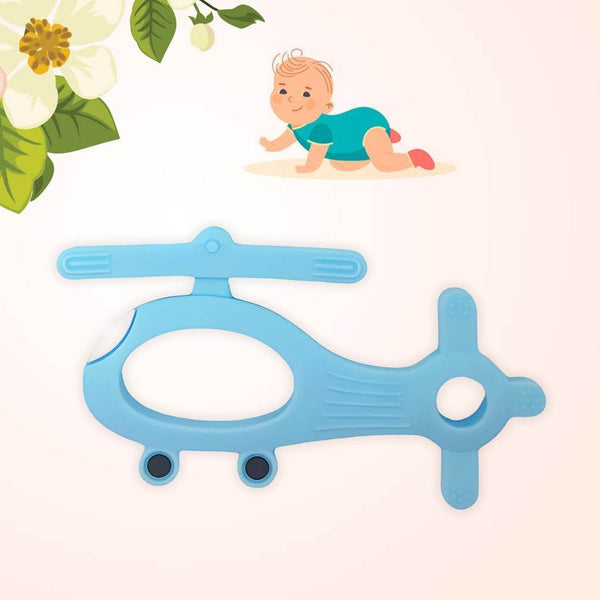 Silicone Helicopter Shape Teether for Baby (1 Pc / Mix Color) - dailyneed.life