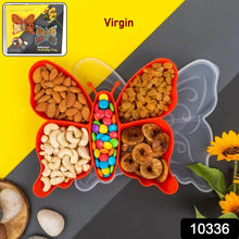 5 Compartment Multipurpose Butterfly Plastic Tray (1 Pc) - dailyneed.life