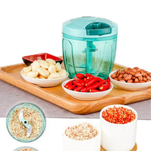 Manual Stainless Steel Vegetable Chopper – Compact, Extra Sharp with 5 Blades - dailyneed.life