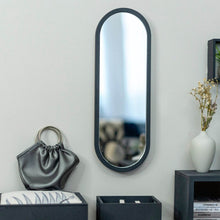 Modern Oval Wall-Mounted Bathroom Mirror (1 Pc) - dailyneed.life