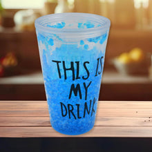 Reusable Tea Coffee Tumbler with Lid Double Wall (1 Pc / Mix Colour / Without Straw) - dailyneed.life