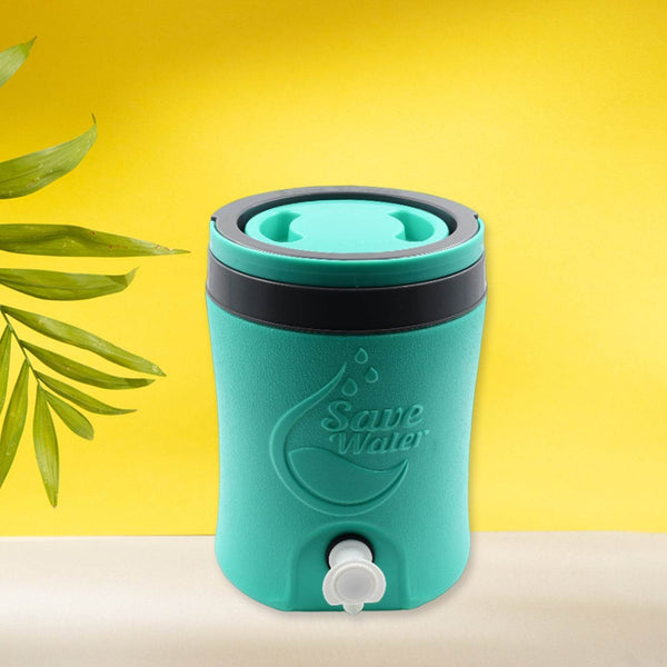 Water Jug Camper with Tap Plastic Insulated Water 3.5 Liter Water Storage Cool Water Storage for Traveling Water Jug 3.5 Ltr - dailyneed.life