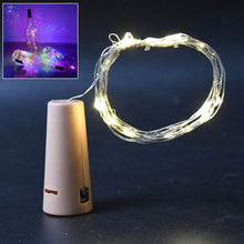 Multi LED Wine Bottle Cork / Disco Lights Copper Wire String Lights (1 Pc) - dailyneed.life