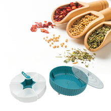 Dry Fruit & Snack Organizer: 360° Revolving Box (7 Compartments, Airtight) - dailyneed.life