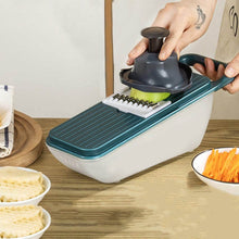 Multifunctional Vegetable Slicer Cutter Onion and Potato Slicer cutter with 6blades and 1 peeler - dailyneed.life