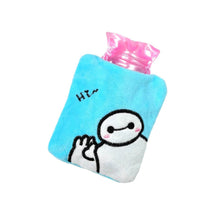 Blue Baymax Small Hot Water Bag with Cover for Pain Relief - dailyneed.life