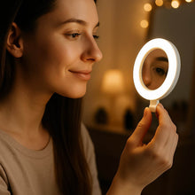Rechargeable LED Selfie Ring Light for Mobile and Makeup Use (1 Pc) - dailyneed.life
