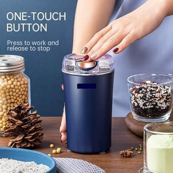 Stainless Steel Coffee Grinder Machine 300w (Multi Blades Grinder) - dailyneed.life
