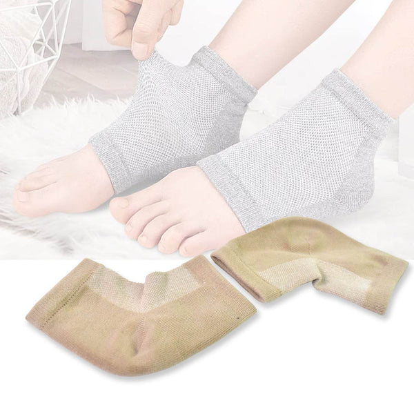 Heel Socks Overnight Heels While You Sleep (1 Pair / Mix Color) - dailyneed.life