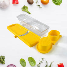 Big Multipurpose Vegetable and Fruit Slicer (Yellow / 1 Pc) - dailyneed.life