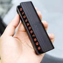 Temporary Car Parking Mobile Number Display with Magnetic Numbers Stickers,Car Parking Magnetic Mobile/Telephone Number Plate (1Pc)   - dailyneed.life