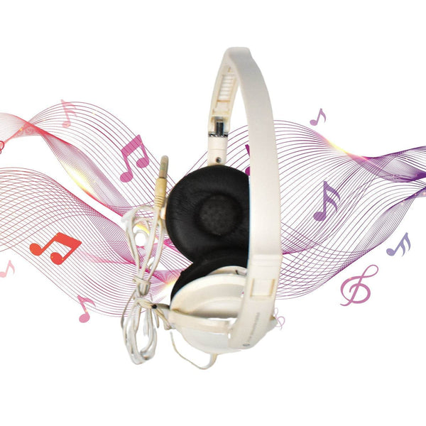 Foldable DJ Style Wired Headphones with Mic - dailyneed.life