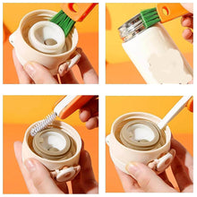 3-in-1 Multifunctional Cleaning Brush Set – Mini Bottle, Cup & Lid Cleaner (1 Pc) - dailyneed.life