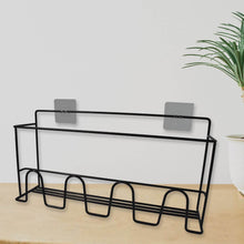 Metal Self Adhesive Multipurpose Kitchen Accessories Organizer Rack Wall (1 Pc) - dailyneed.life