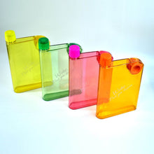 Notebook Style Slim Water Bottle (380 ml, Multicolor) - dailyneed.life