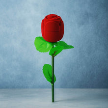 Artificial Rose Flower Shaped Jewelry Ring Box (1 Pc) - dailyneed.life