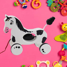 Hourse Pull Along Toddler Toy with Attractive Design - dailyneed.life