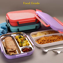 Premium Multi-Compartment Steel Lunch Box for Office, School & Travel - dailyneed.life