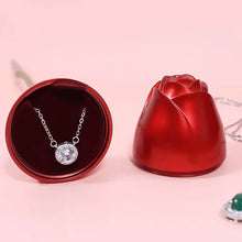 Metal Red Rose Couple Jewelry Box-Fancy Jewelry Box (1 Pc) - dailyneed.life