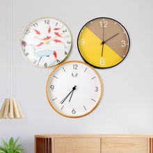 Classic Wall Clock for Home and Office – Mix Design Round 1 Pc Assorted Pattern - dailyneed.life