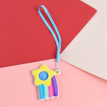 Stress Relief Silicone Push Fidget Toy Keychain for Kids (1 Pc) - dailyneed.life