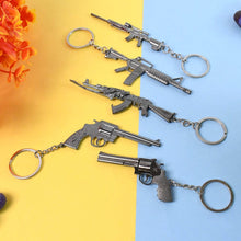Mix Design Metal Gun Keychain With Case (1 Pc / Mix Design) - dailyneed.life